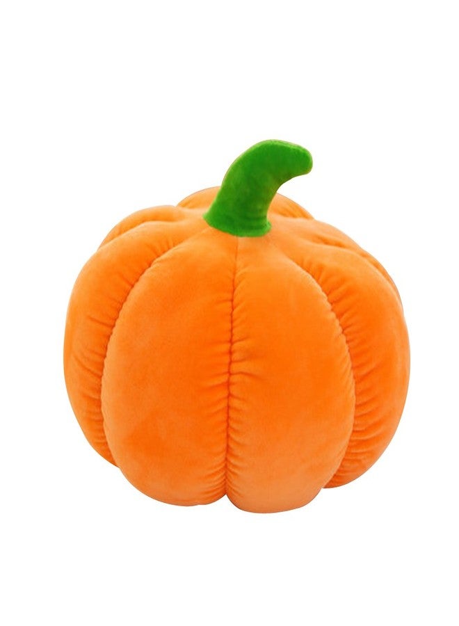 تيكلز لعبة قطيفة ناعمة محشوة على شكل يقطينة هالوين للأطفال، هدية عيد ميلاد للأولاد والبنات، عبوة من قطعتين (الحجم: 12 سم، اللون: برتقالي) - Image 2